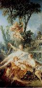 Francois Boucher Jupiter captured oil on canvas